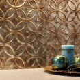 thumbnail image 4 of FASÃ„DE Rings Decorative Vinyl 18in x 24in Backsplash Panel in Bermuda Bronze (5 Pack), 4 of 15