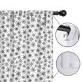 thumbnail image 4 of Blackout Kids Curtains,Black and White Christmas Snowflake Pattern Childrens Insulated Curtains Set Of 2,Bedroom Essentials,Toddler Room Decor 42"x63", 4 of 5