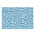 thumbnail image 1 of Snowflake Cutting Board, Pattern of Winter Motifs Cold Weather Illustration with Abstract Circles, Decorative Tempered Glass Cutting and Serving Board, Large Size, Pale Blue White, by Ambesonne, 1 of 1