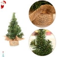 thumbnail image 2 of HUGFEGWE 20CM Christmas Tree, Miniature Pine Tree, Artificial Small Christmas Tree Ornament, Table Top Christmas Tree for Miniature Scenes, Christmas Crafting and Designing CJB91-7174, 2 of 6