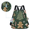 thumbnail image 5 of FORMRS Women's Travel Backpack Purse Anti-Theft Hidden Pockets Casual Shoulder Bag, Christmas Gift Pattern, 5 of 7