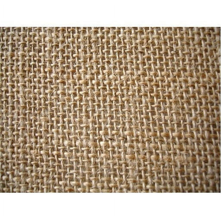 Natural Burlap Fabric 1 Yard 