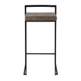 thumbnail image 3 of LumiSource Fuji Stacker Barstool - Set of 2, 3 of 7