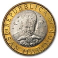 thumbnail image 2 of 2000-R San Marino Bimetallic 1000 Lire Liberty BU, 2 of 2
