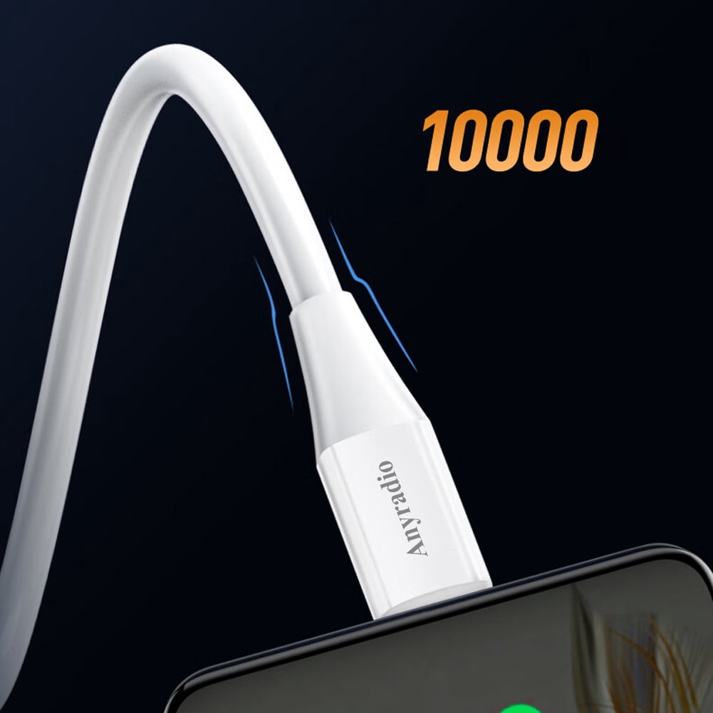 Anyradio Electric charging cables, USB 2.0 A-Male to Micro B Cables, Data Sync and Fast Charging Cable