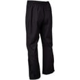 thumbnail image 2 of The Weather Company Mens Microfiber Sport Rain Pants For Golf And Sports - Black XL, 2 of 4