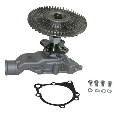 GMB 120-0019 Engine Water Pump with Fan Clutch Fits select: 2000-2006 JEEP WRANGLER / TJ