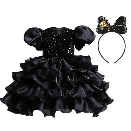 

Ozmmyan Girls Princess Dresses Holiday Dresses Children s Dress Girl Sleeveless Princess Dress Sequin Mesh Dress Tufted Dress Gift For Halloween Christmas