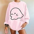 thumbnail image 2 of Futezty Retro Love Valentines Sweatshirt for Women Casual Long Sleeve Crewneck Pullover Tops Cute Lover Heart T-Shirt, 2 of 4