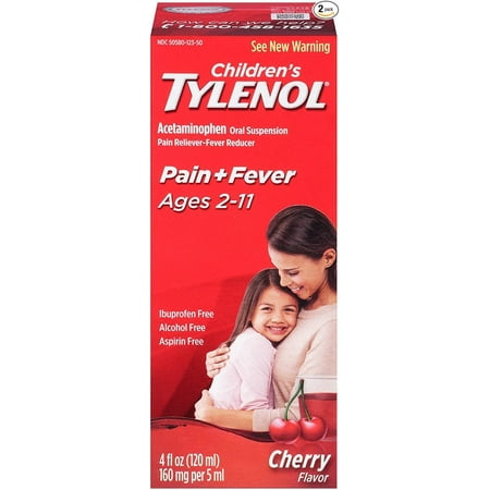 Tylenol Childrens Pain Reliever And Fever Reducer, Cherry Blast Flavor - 4 Oz, 3 Pack, Liquid