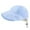 Blue, variant on Summer Foldable Portable Adjustable Beach Cap Sun Hat Fisherman Cap Bucket Hat KHAKI