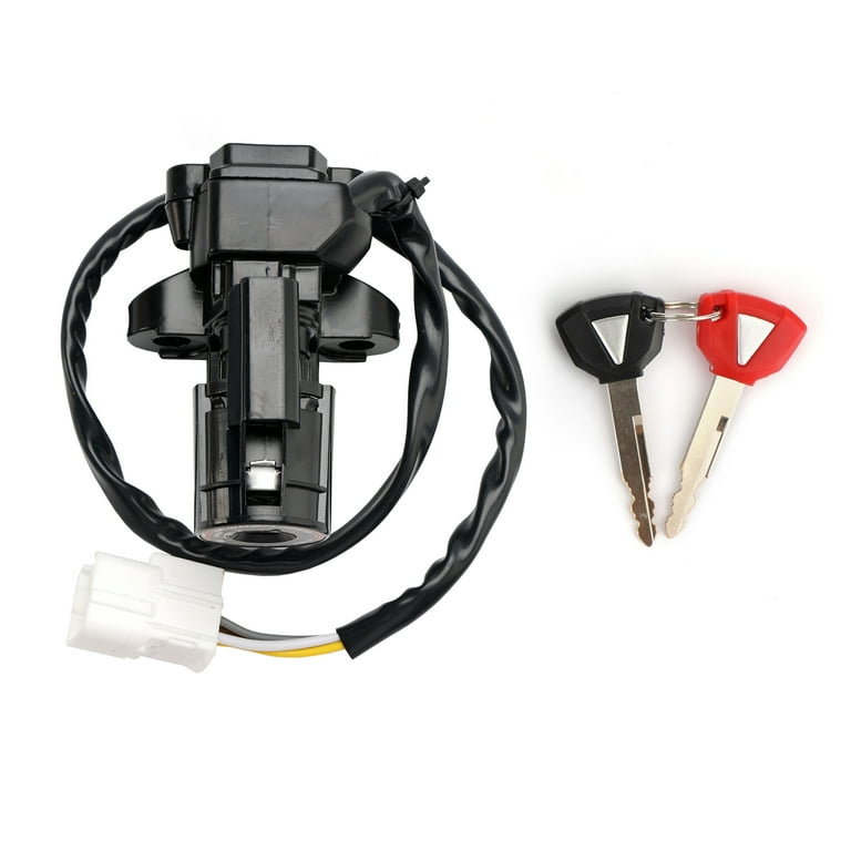 Ignition Switch Keys Fit for Kawasaki ZX636 ZX6R ZX10R Ninja Ignition Switch Keys Fit for Kawasaki ZX636 ZX6R ZX10R Ninja
