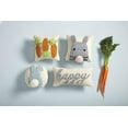thumbnail image 3 of Mud Pie, Carrots, Easter Mini Hook Pillow, 8" x 8", 3 of 3