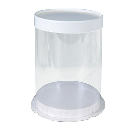 Acahhotxx Round Box Cake Boxes Birthday Wedding Dessert Wrapping for Case
