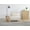 White, variant on Modern Convertible Sofa Bed, Solid Pine Wood Frame & Skin-Friendly Sage Green Fabric, High-Resilience Sponge, Daybed for Living Room, Guest Room, Apartment