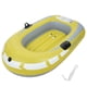 thumbnail image 1 of Bote inflable de remos para una persona, de PVC, amarillo, para pesca, buceo a la deriva, 1 of 14