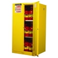 thumbnail image 4 of Justrite 896000 60 GALLON CABINET MANUALDOOR YELLOW, 4 of 5