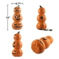 thumbnail image 6 of 15" Jack O Lantern - Large Light-Up Pumpkin for Garden, Patio, and Front Door Decorations, 6 of 7