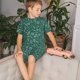thumbnail image 4 of Balery Green Christmas Conjunto de Pijama Infantil de Manga Corta con Estampado – Ropa de Dormir de Algodón Suave-X-Large, 4 of 6