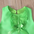 thumbnail image 6 of IROINNID Infant Girls Lace Solid Color Sleeveless Pretty Bow Dress, 6 of 7