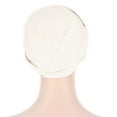 thumbnail image 5 of Uooqdmx Head Wraps for Women, Turbans for Women, Beanie, Women's Hats Caps Toe Solid Caps Color Pleated Muslim Pile Baseball Caps, Chemo Headwear for Women, White One Size, 5 of 5