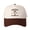 Brown, variant on BIKINIS & MARTINIS Embroidered Color Block Baseball Cap | Resort Vacation Hat, Adjustable Unisex Sun Protection Hat