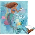 thumbnail image 2 of s Little Mermaid Silk Touch Throw Blanket, 50" x 60", Curious and Kind, 2 of 5