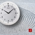 thumbnail image 4 of Reloj de pared SEIKO St John de metal cepillado de 28 cm con pila AA, 4 of 6