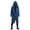 Blue, variant on LEEy-world Men'S Winter Thick Zipper Hoodie Sweatshirts Jacket Big Tall Warm Coat Sweatshirt Blue,XL
