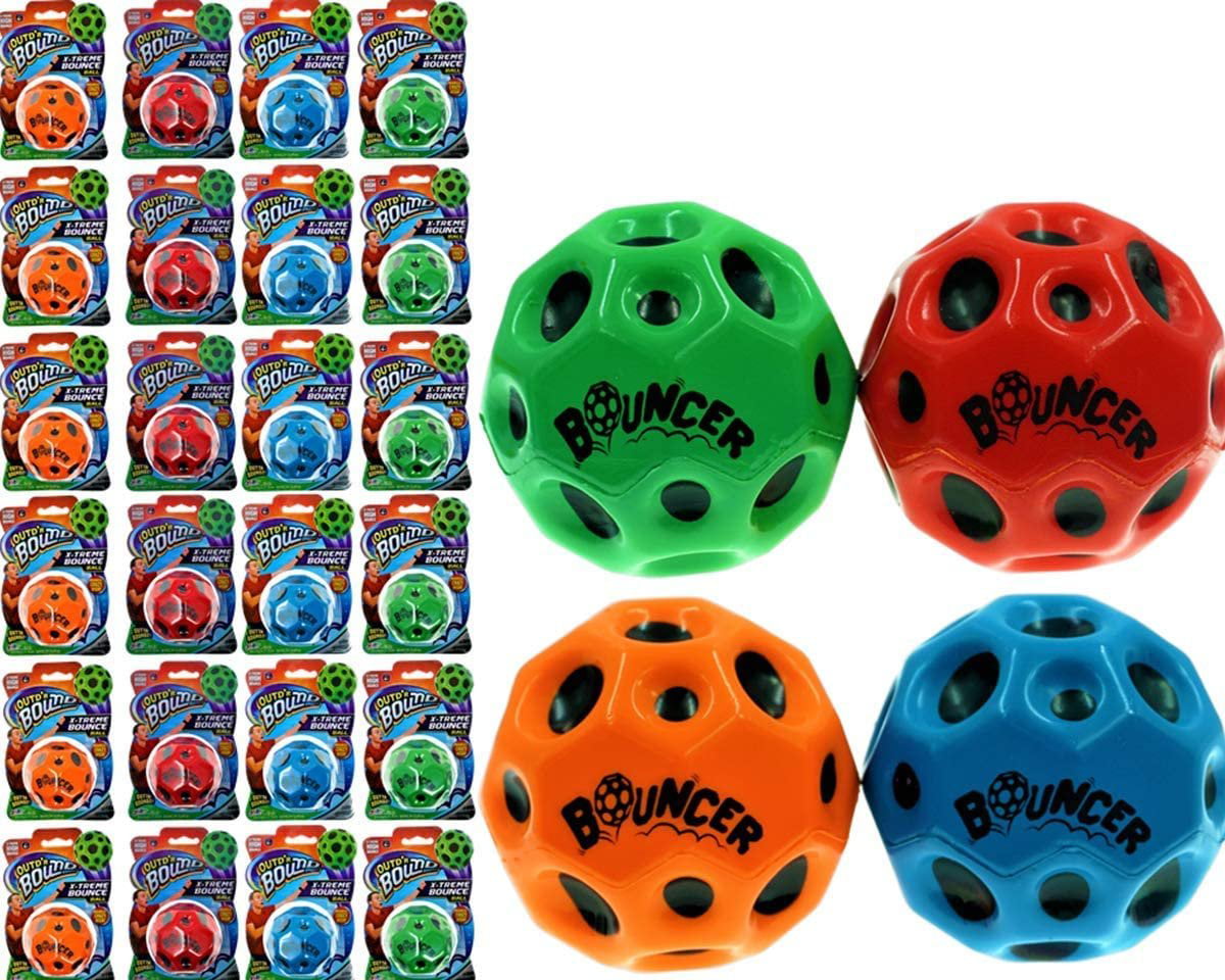 10pcs Stringy Balls Sensory Fidget Toys Rainbow Pom Bouncy ADHD Stress Relief UK 