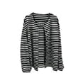 thumbnail image 6 of hirigin Women's Striped Print Cardigan, Casual Long Sleeve Button Down Loose Tops Outwear, 6 of 9