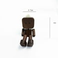 thumbnail image 2 of 1New Arrival Charming Little Wooden Figure That Sways with Magnetic Expressions,Handcrafted Shaking Wooden Man Figurine Shaking Feet Woodens Doll,Creative Car Dashboard Decorations(Ocean Scented), 2 of 5