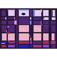 thumbnail image 1 of Ahgly Company Indoor Rectangle Patterned Rich Lilac Purple Area Rugs, 5' x 7', 1 of 1