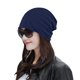 thumbnail image 2 of Women's Solid Color Elastic Single Layer Hat Hood Night Cap Head Guard Night Cap, 2 of 5