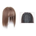 thumbnail image 3 of Women Hair Topper Hairpiece Clip Hair Silk Top Toupee Wiglet Real Fashionable D5 F0O8, 3 of 6