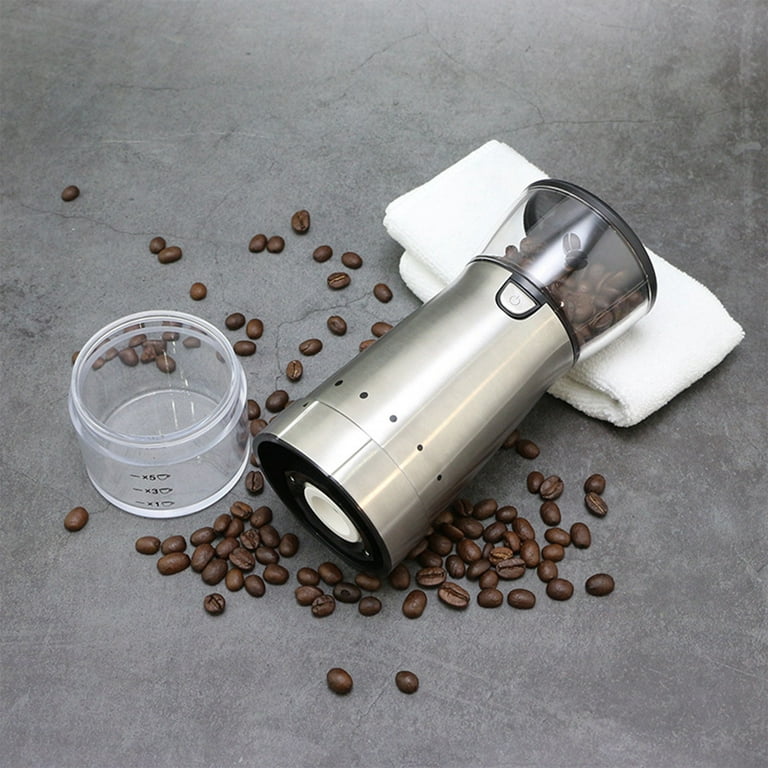 Jikolililili Cordless Coffee Grinder Electric, USB Rechargeable Spice  Grinder Electric with 304 Stainless Steel Blade and Removable Bowl,Coffee  Bean Grinder for Spices and Seeds 