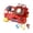Red, variant on Green Interactive Learning Steering Wheel With Numbered Buttons Spinning Dials And Detachable Key For Cognitive Development