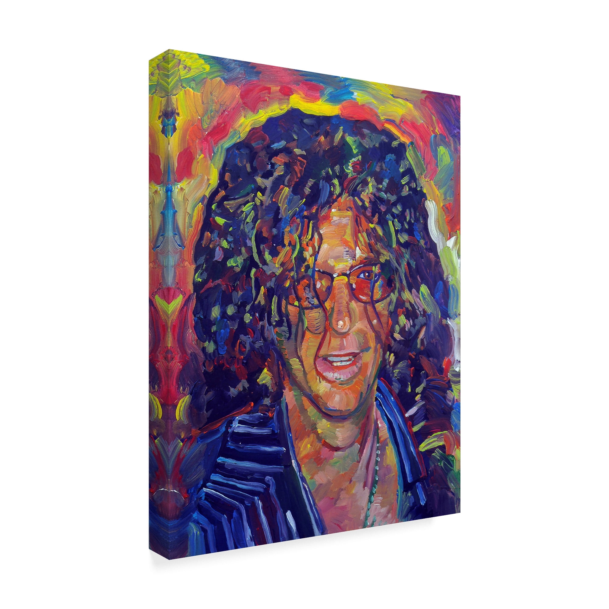 Trademark Fine Art 'Howard Stern' Canvas Art by Howie Green