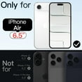 thumbnail image 2 of JETech Case for iPhone 17 Air, Non-Yellowing Shockproof Phone Bumper Cover, Anti-Scratch Clear Back, 6.5-Inch Display (Clear), 2 of 5