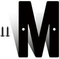 thumbnail image 1 of 16 Inch Modern Metal House Numbers, Metal Letter, Black Door Number, Metal Mailbox Numbers and Letters, Metal House Address Letters and Numbers for Outside Signs (M), 1 of 8
