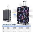 thumbnail image 2 of Luggage Cover Anti Scratch, Blue Purple Jellyfish Print Elastic Suitcase Protector Fits 18-32 Inch Luggage, 2 of 2