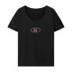 thumbnail image 1 of Camiseta básica suave de verano para mujer, para ir de compras, regalo del día de San Valentín M, 1 of 7