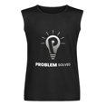 thumbnail image 5 of Problem Solved Men'S Muscle T-Shirt, Sleeveless, Muscle Tank Tee Top XL, 5 of 7