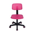 thumbnail image 6 of Homy Casa Small Comfortable Pink Office Chair With Swivel Adjustable Height for Study Playroom, 6 of 9