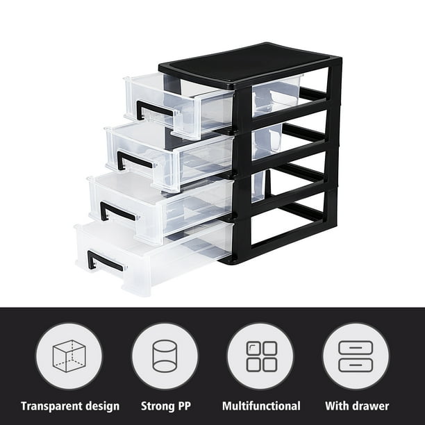 Etagère de placard en plastique transparent - Idesign