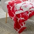 thumbnail image 5 of SAFAVIEH Dancer Throw Red, 5 of 6