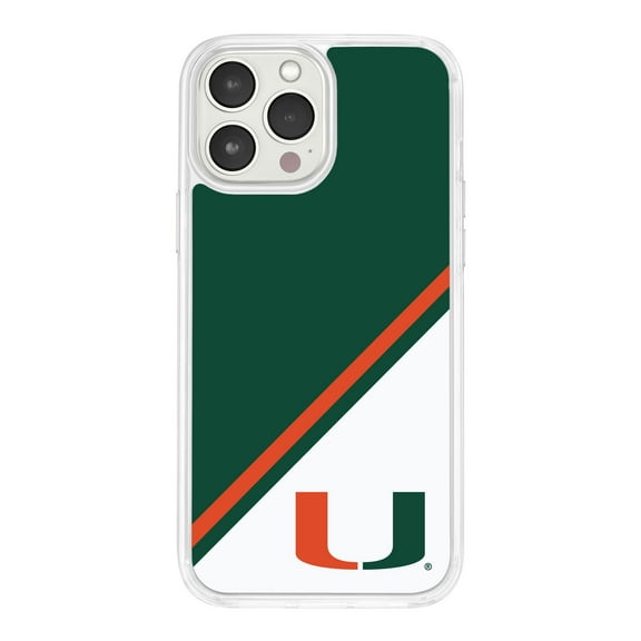 Miami Hurricanes HD Phone Case Compatible with MagSafe Apple iPhone 15 (Champion Series) by Affinity Bands