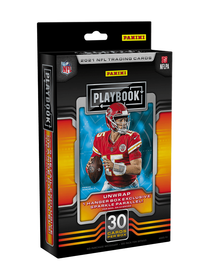21 Panini Playbook Football Hanger Box Trading Cards