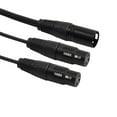 thumbnail image 4 of Adaptador de audio XLR Sunnimix Mic Conector Divisor de 1ft, 4 of 7