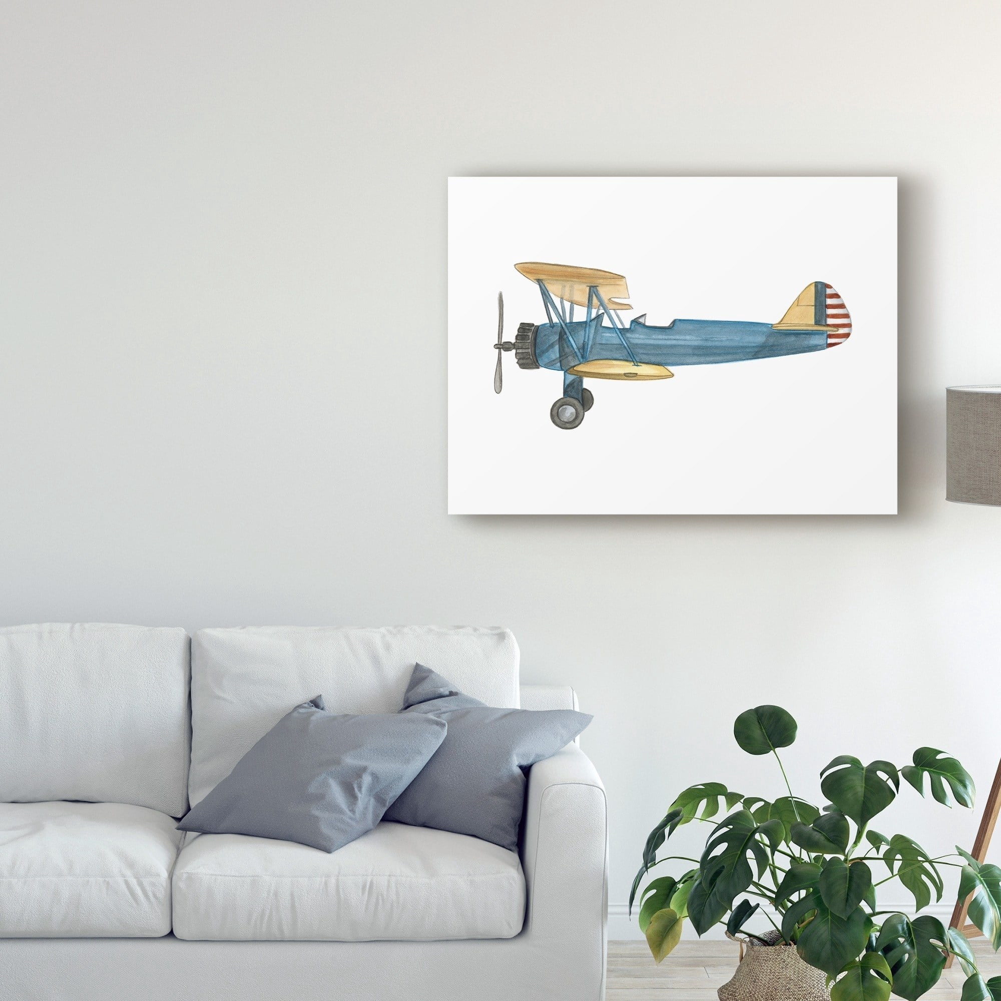 Trademark Fine Art 'Clear Skies I' Canvas Art by Ethan Harper